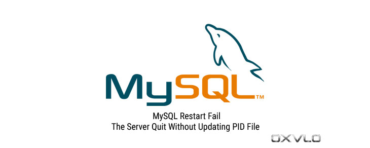 MySQL Restart Failed: The Server Quit Without Updating PID File.